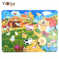 YIQILE Newest educational toys learning animals livestock and transportation tools kids toys