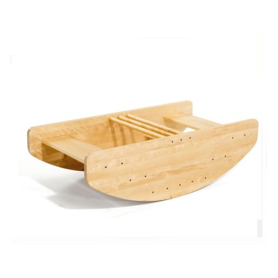 New Model Customized kids rock-A-Boat wooden montessori rocking boat