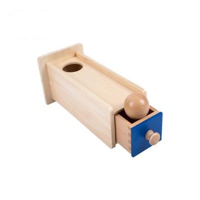 Object Permanence Box With Drawer Montessori Material Kids Educational Toy Kids Sensory Toy toy box wood